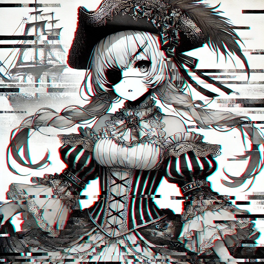 Cyber Pirate Character